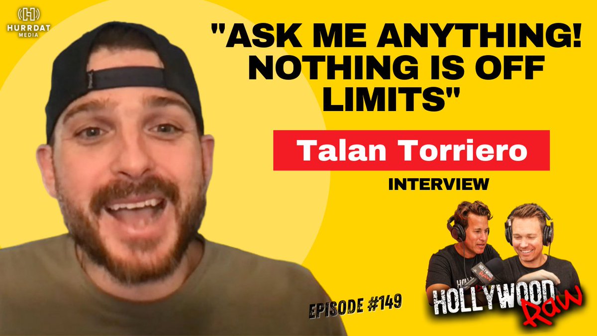 Hollywood Raw (@hollywoodraw) on Twitter photo This week’s episode is unbelievable!!! <a href="/TalanTorriero/">Talan Torriero</a> did not disappoint!!! He revealed payments, A-list Laguna Beach fans, & what MTV did about all the underage drinking. One of our all-time favorites!!
iTunes: shorturl.at/gloHT
YouTube: shorturl.at/agsN3 This week’s episode is unbelievable!!! <a href="/TalanTorriero/">Talan Torriero</a> did not disappoint!!! He revealed payments, A-list Laguna Beach fans, & what MTV did about all the underage drinking. One of our all-time favorites!!
iTunes: shorturl.at/gloHT
YouTube: shorturl.at/agsN3