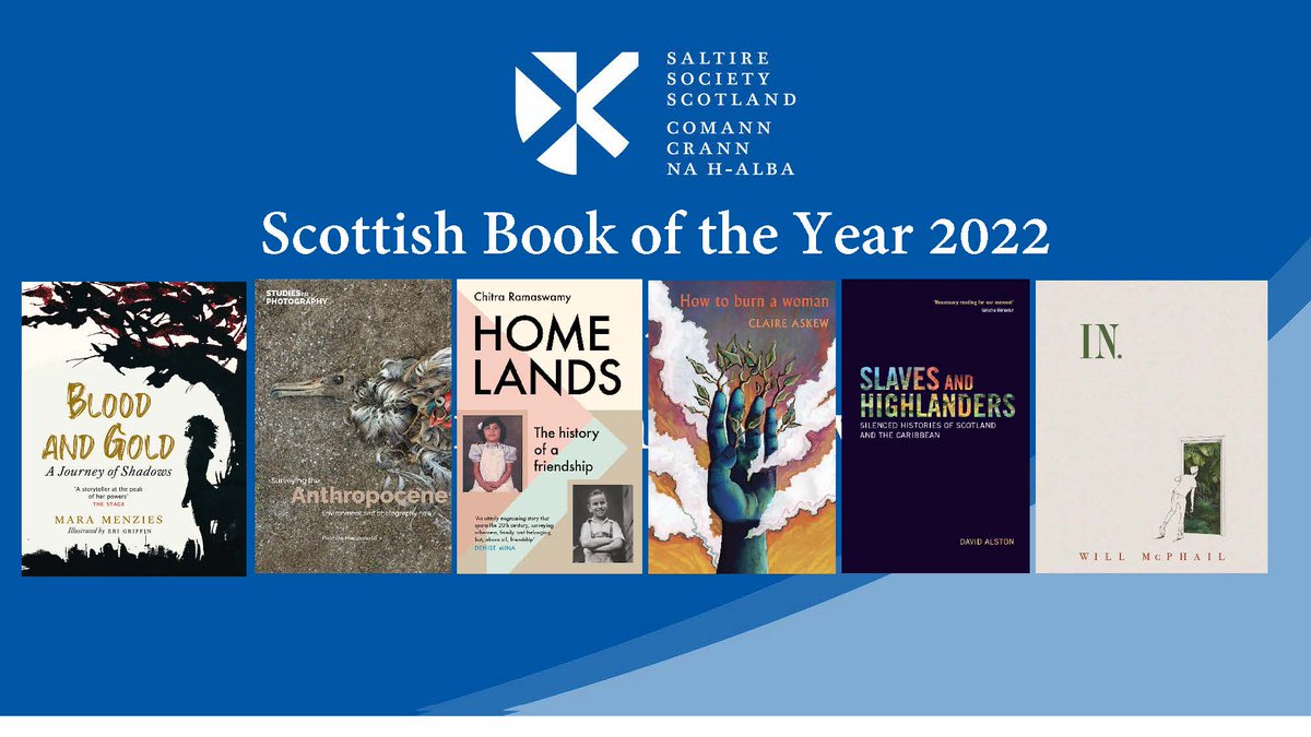 Saltire_Society's tweet photo. Our Final Award of the evening is the Scottish Book of the Year 2022. The winners of the Research, History, Poetry, First Book, Non-Fiction and Fiction Book of the Year are considered for the coveted Saltire Society Scottish Book of the Year Award. #SNBA22 https://t.co/g9k0bbgKUc