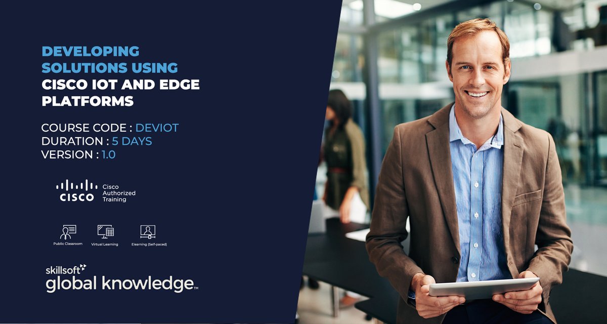 G_K_Qatar's tweet photo. This course covers designing and troubleshooting edge applications, and understanding the use of management tool so you can control your industrial network and connected devices at scale
Learn More
https://t.co/klpzoS2CrW
#GlobalKnowledge #Cisco #publicclassroom #virtuallearning https://t.co/itja7LnxOd