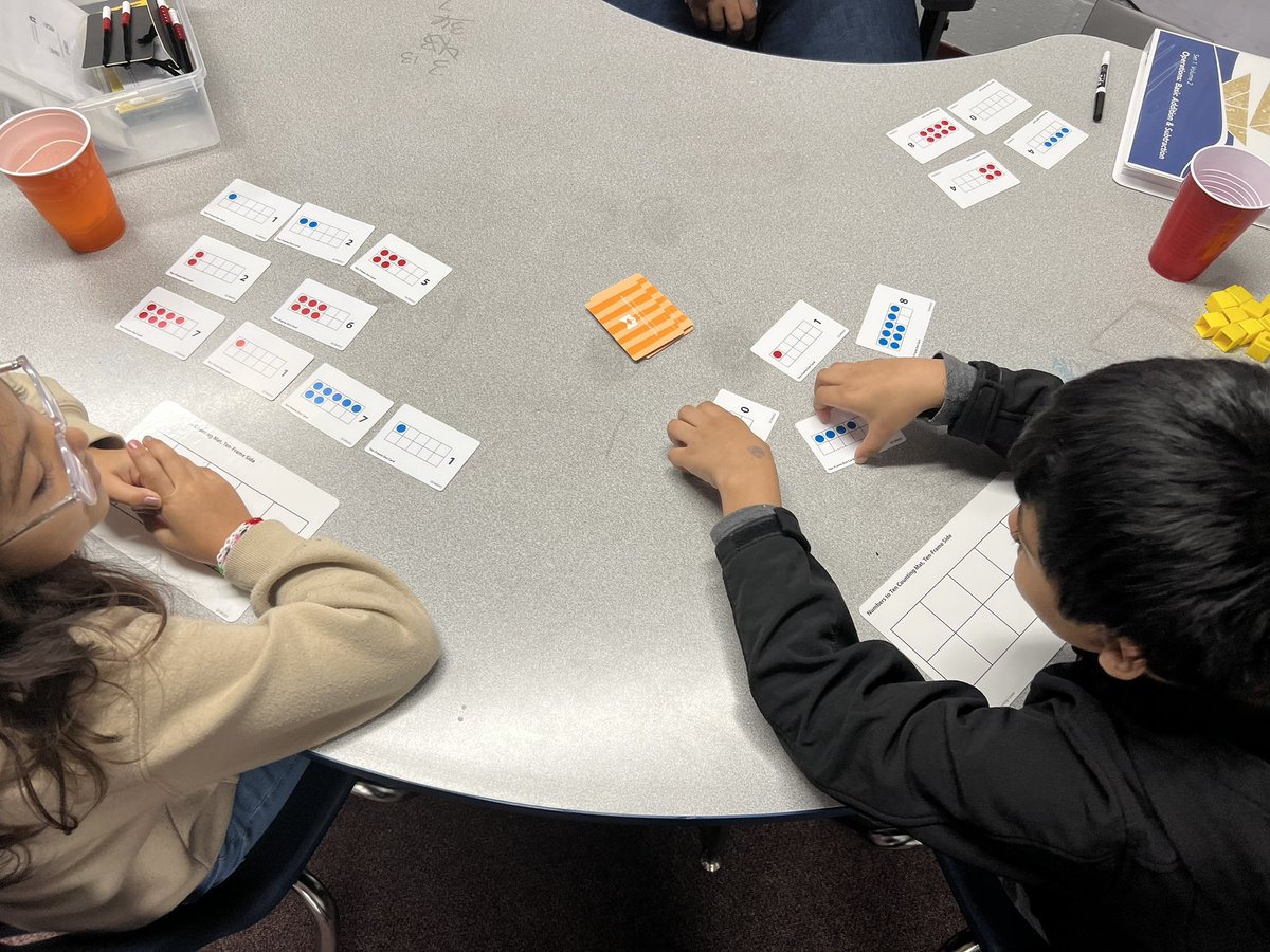 AsmahanJackson's tweet photo. It was awesome to hear the excitement in the students’s voice when Mrs. Jeter played a math game after the lesson using #BridgesIntervention @MLCmath They wanted to find more combinations of 8 than their teacher! #mathgames @PwcsI @PWCSNews @kevincconroy https://t.co/n81hywMdfX
