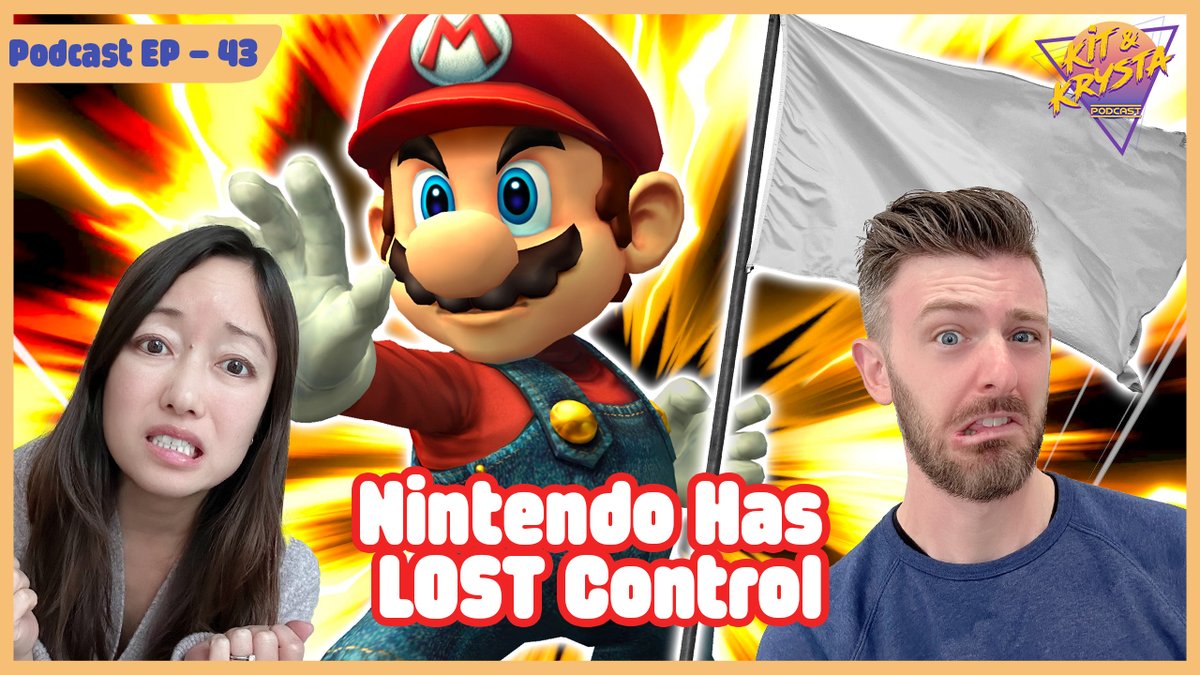 It's time for Nintendo to move on from the competitive Smash community - tune in to a new Kit &amp; Krysta Podcast to hear why we believe this drastic step is necessary NOW. 

🎥: youtu.be/-YQoLxty1-o
🎧: apple.co/3iDewQa