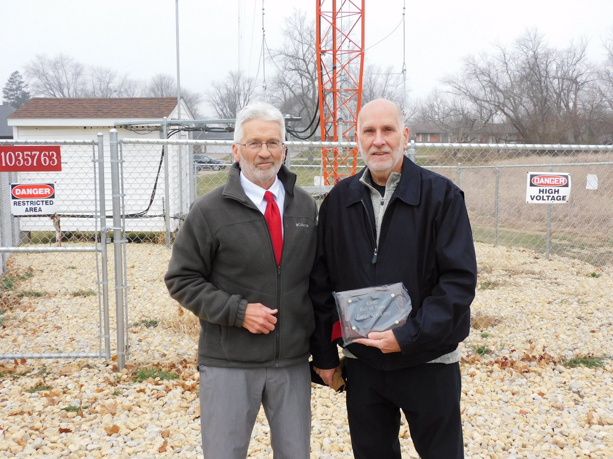 ChooseClintonIA's tweet photo. Congratulations to KROS for their new 400ft tower.  The previous tower was destroyed by the 2020 derecho.
Gary Determan announced Dave Vickers will be inducted into the KROS Hall of Fame.
Congratulation to Dave!!!
#KROS #halloffame #clintoniowa https://t.co/So0C7kfny2