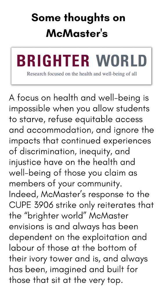 maddichan1's tweet photo. Some thoughts on Mac’s “brighter world” #bettermac #macstrike A thread 🧵 4/5 https://t.co/uCm9o8PK8z