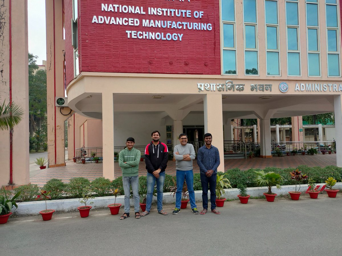 nifftaa's tweet photo. We are delighted to inform you that our alumnus, Mr. Prashant Ranjan (B.Tech-MME, 2004) visited the campus on the 8th of December 2022. Currently, he is working as a Product Manager at Saint-Gobain India Pvt. Ltd. in Chennai.

#Alumni #niamtaa #campusvisit #alumniengagement https://t.co/c44RnAym6e