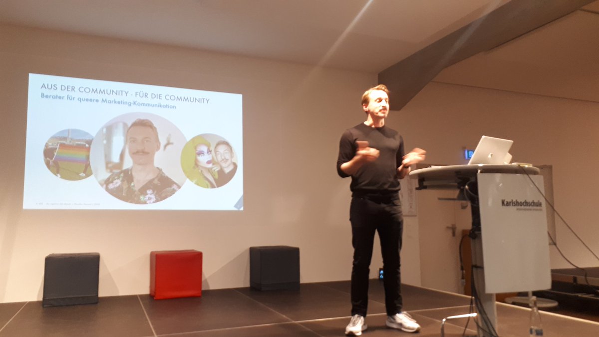 Start mit unser kleinen Reihe "Diversität um Marketing" von <a href="/karlshochschule/">Karlshochschule</a> und <a href="/MC_Karlsruhe/">Marketingclub KA</a>: Sind sehr gespannt die Einblicke von Claudius Desanti zu Queerem Marketing!