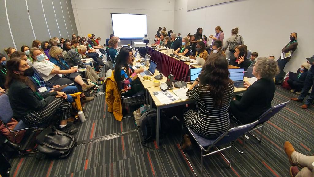 Packed event!  #COP15montreal: Don't Miss the Mark: The #post2020GBF will not succeed without #agroecology and agricultural #biodiversity #cop15 
<a href="/UNESCOchairFBSS/">UNESCO Chair, FBSS</a> <a href="/futureoffoodorg/">Global Alliance for the Future of Food</a> <a href="/Agroecology_UVM/">UVM Institute for Agroecology</a> 
<a href="/FutureForAll/">Μέλλον για Όλους - Future for All</a>