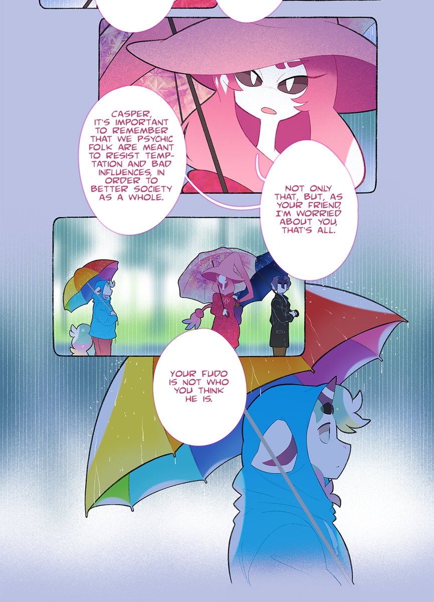 Fudo &amp; Casper 21: Bad Forecast (2/4)
What did she tell him...? 