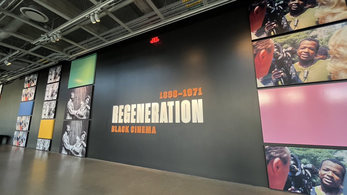 paulakileyy's tweet photo. Finally had the chance to check out the stunning “Regeneration: Black Cinema 1898-1971” exhibition at the @AcademyMuseum yesterday 🎞 https://t.co/Yq2lmNT3Rg