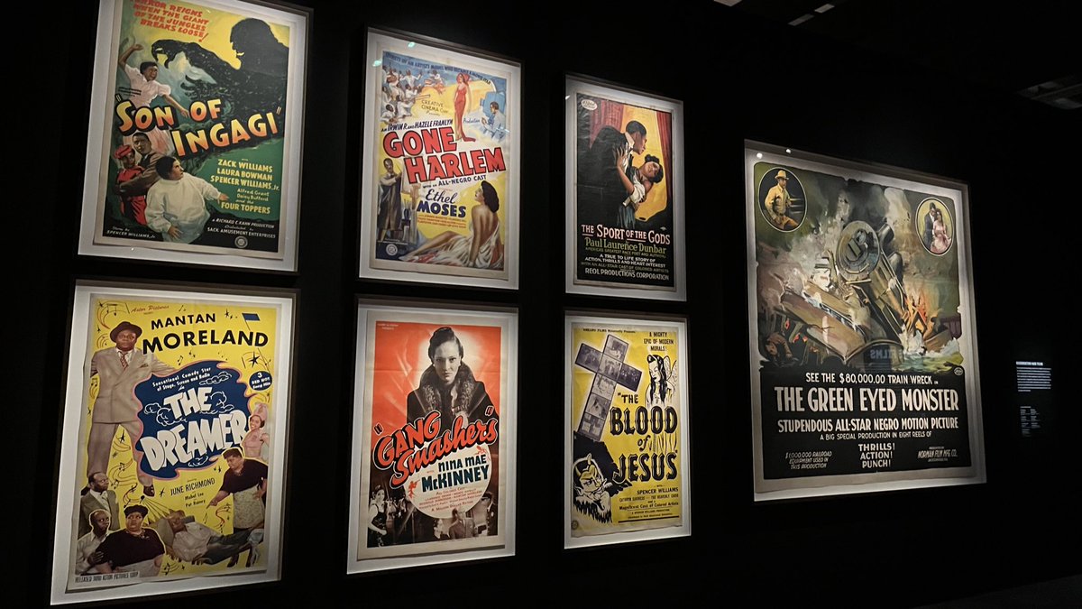 paulakileyy's tweet photo. Finally had the chance to check out the stunning “Regeneration: Black Cinema 1898-1971” exhibition at the @AcademyMuseum yesterday 🎞 https://t.co/Yq2lmNT3Rg