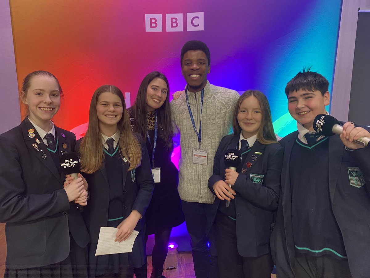 WellyTimp's tweet image. What an inspirational morning for Years 7-10. We were lucky enough to welcome Rhys Stephenson from CBBC who spoke with passion about his childhood, career and dreams for the future. #bbcshareyourstory