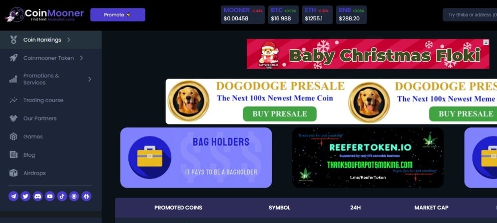 Our banners are now live on poocoin, coin mooner and a few other biggest crypto sites! Load up now! This team really delivers! #babyFLOC