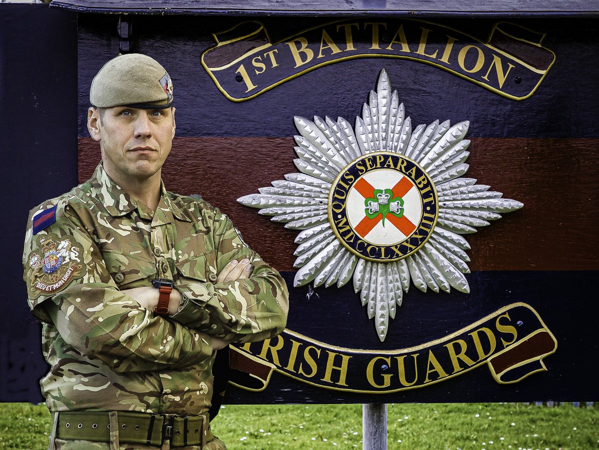 irish_guards's tweet photo. WO1 Swain joined the Irish Guards in 2001 and last week was appointed as the new Regimental Sergeant Major. Congratulations, RSM Swain.

Quis Separabit

#IrishGuards ☘️💂#TheGuards #jointheguards #armycareers https://t.co/rEZjLCLFdU