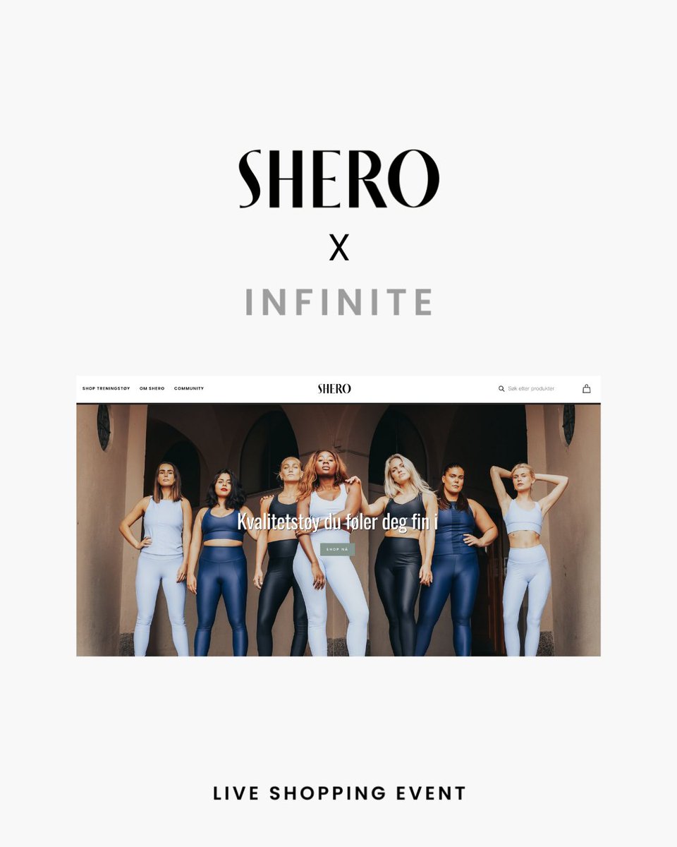 infiniteukraine's tweet photo. 😍Join SHERO BRAND for Christmas #liveshopping event hosted by Emilie Voe Nereng, and provided by @infiniteukraine platform!

https://t.co/N3La62dJkA https://t.co/R3TbOE0UX8