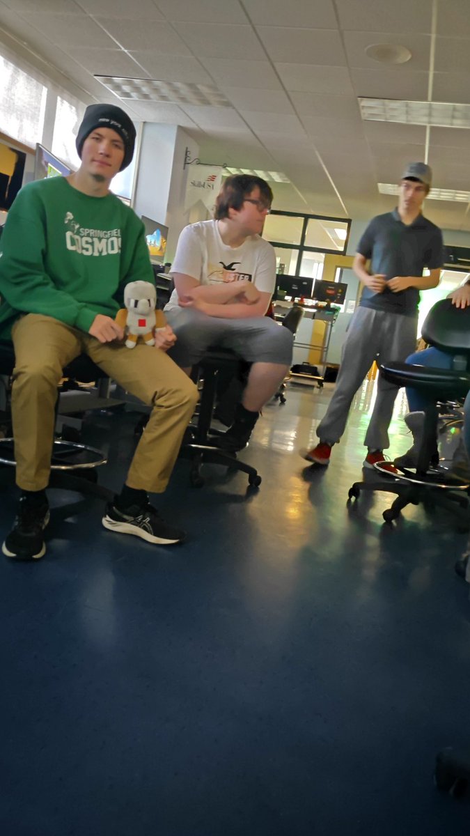 knwilson's tweet image. @Cojomax99 listening to Building a better world with code! With my students #rvtc2 #CSEdWeek #HourOfCode #MinecraftEdu