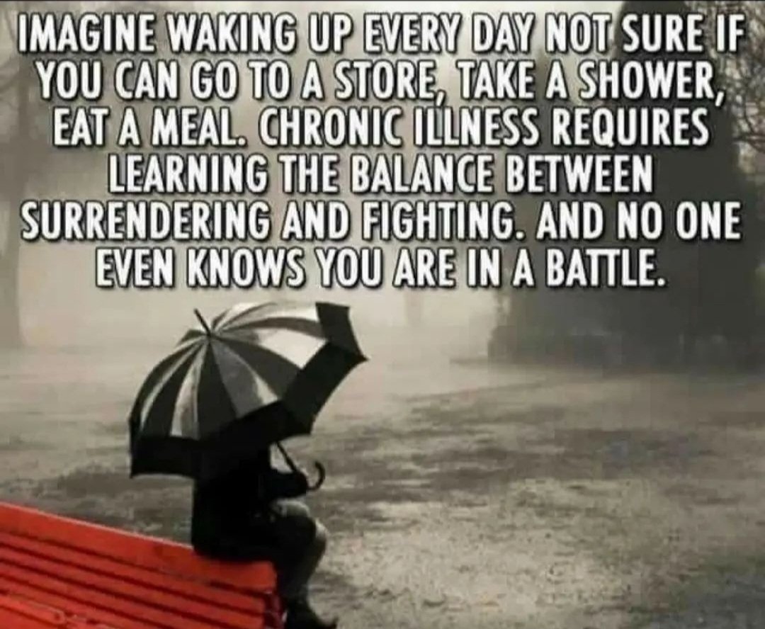 Fibromyalgia &Chronic Fatigue Syndrome...#unpredictable #changeseveryday #somanyissues #fibromyalgia #CFSME #fibromyalgiasupportbymonica