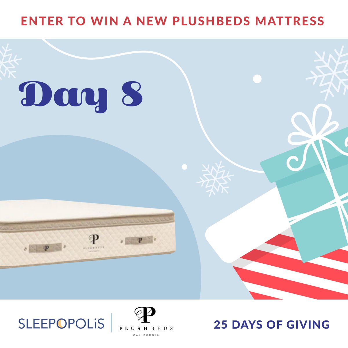 Want to win a mattress?

Enter NOW for a chance to win a PlushBeds Luxury Bliss Mattress compliments of <a href="/sleepopolis/">Sleepopolis</a>.

Enter to Win: bit.ly/3iJhrXI