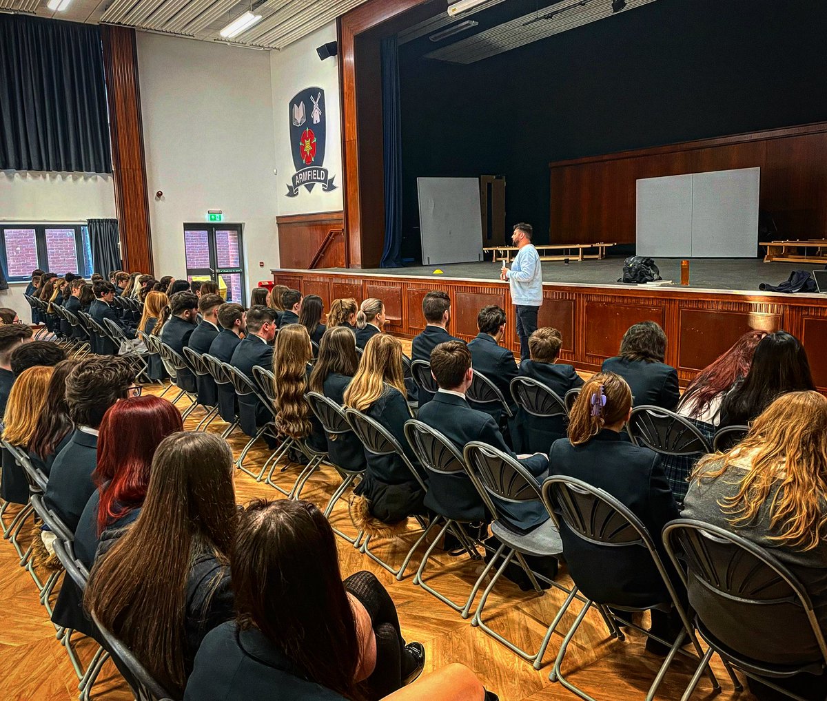 This morning, over 100 of our Year 11 pupils at <a href="/ArmfieldFCAT/">Armfield Academy</a> prepared for their GCSE English language mock exam by engaging in a writing masterclass taken by writer-poet Nathan Parker (<a href="/parkerwords/">Nathan Parker</a>). Absolutely recommend him if you teach English in Lancashire / north west 💥