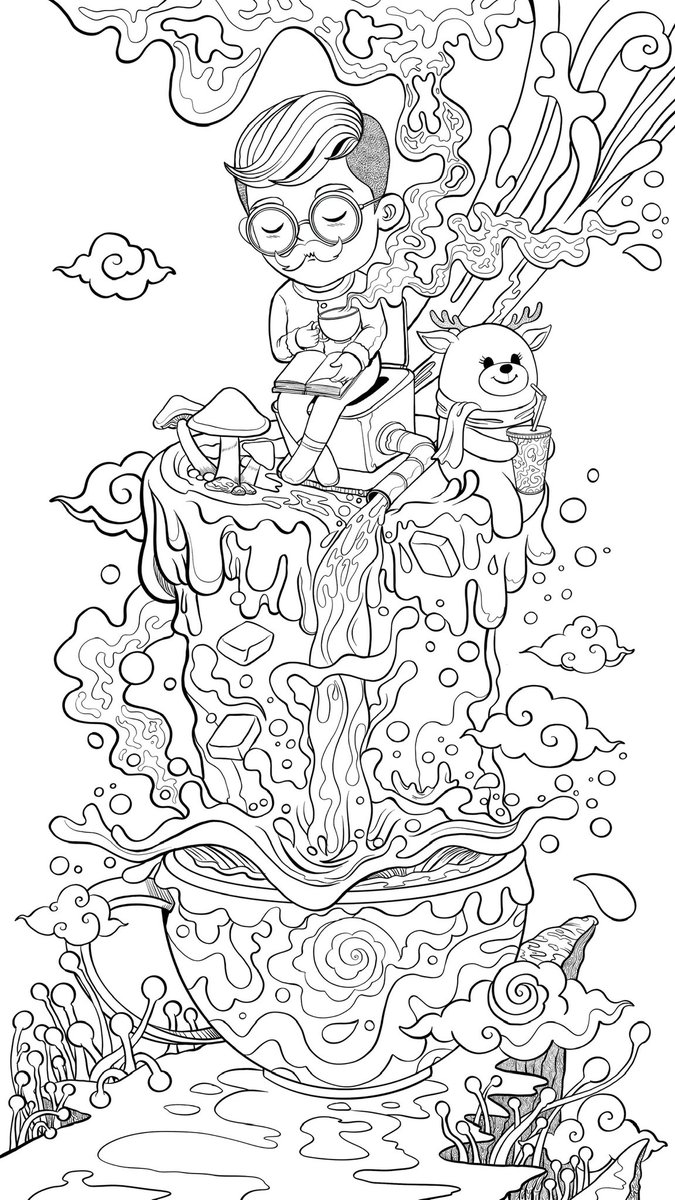 santastory6's tweet photo. Coffee time #illustration #sketch #drawing #NFTartist #Christmas #santa https://t.co/XOn31SXPmg