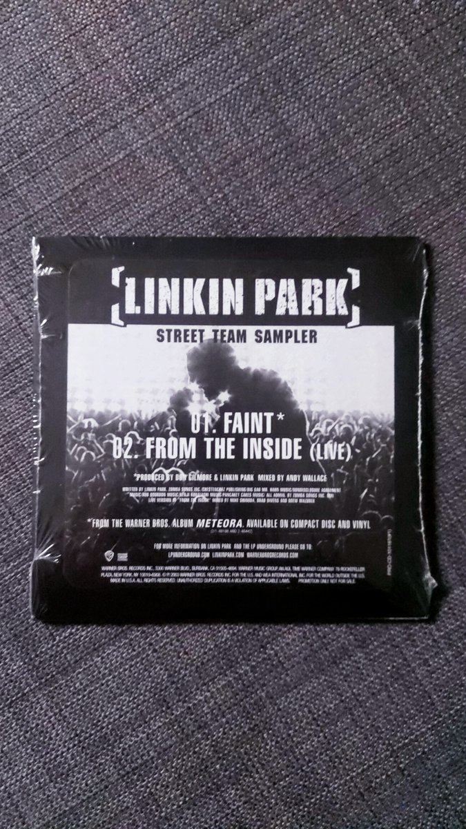 Stevil_X's tweet photo. π€π» π΅π¬πΎ π©π¨π©π¬ π€π»
#Stevil #LinkinPark #StreetTeamSampler #Faint #FromTheInsideLive #LinkinParkCollection #LPZ #LPZCollection @linkinpark https://t.co/bvkimuuNiS