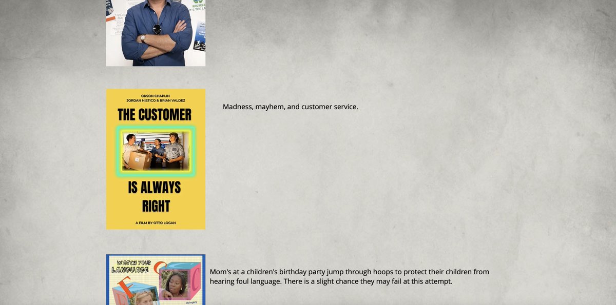 AmandaCallas's tweet photo. YAY!!! Couldn't be more thrilled that "The Customer Is Always Right", a short comedy I wrote and produced, is playing the @santaclarita Santa Clarita Film Festival tomorrow Friday at the @laemmle @laemmlenewhall #SCIFF #film #filmfestival #indiefilm https://t.co/XOY5PaIEDV