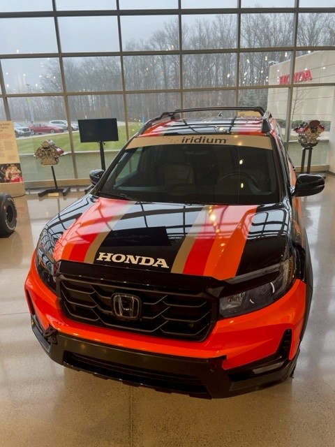Honda Heritage (@hondaheritageus) on Twitter photo The Honda Ridgeline, which was driven by 2 female Honda engineers in the 2021 <a href="/RebelleRally/">Rebelle Rally</a> competition, is on display at the museum! <a href="/RebelleRally/">Rebelle Rally</a> is an all-female off-road navigation competition that traverses NV and CA only using maps & compasses. Pop in soon to check it out! The Honda Ridgeline, which was driven by 2 female Honda engineers in the 2021 <a href="/RebelleRally/">Rebelle Rally</a> competition, is on display at the museum! <a href="/RebelleRally/">Rebelle Rally</a> is an all-female off-road navigation competition that traverses NV and CA only using maps & compasses. Pop in soon to check it out!