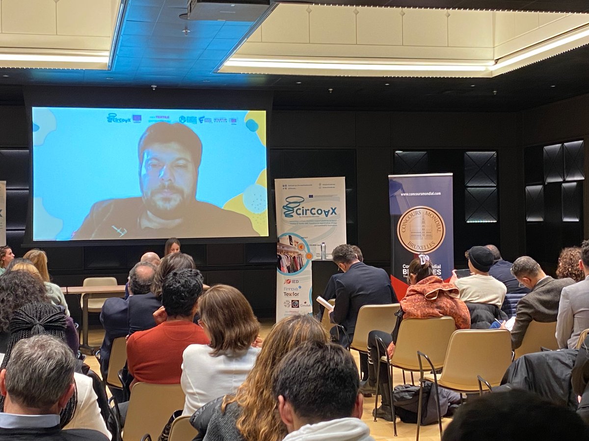 CirCoAx_'s tweet photo. 🗣️"There are very important questions such as: What value can we bring to the world? Why is sustainability important to you and your profession?." @fadnoori1 , International Fashion Professional. https://t.co/6g7ulUlx4L