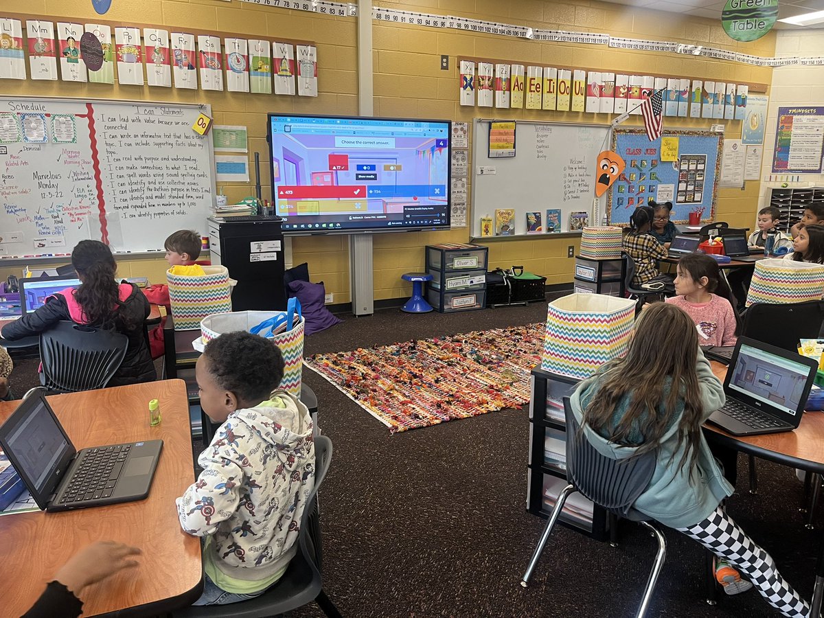 Reviewing place value before our Chapter Test! #Kahoot <a href="/CatawbaTrail/">Catawba Trail Colts</a>