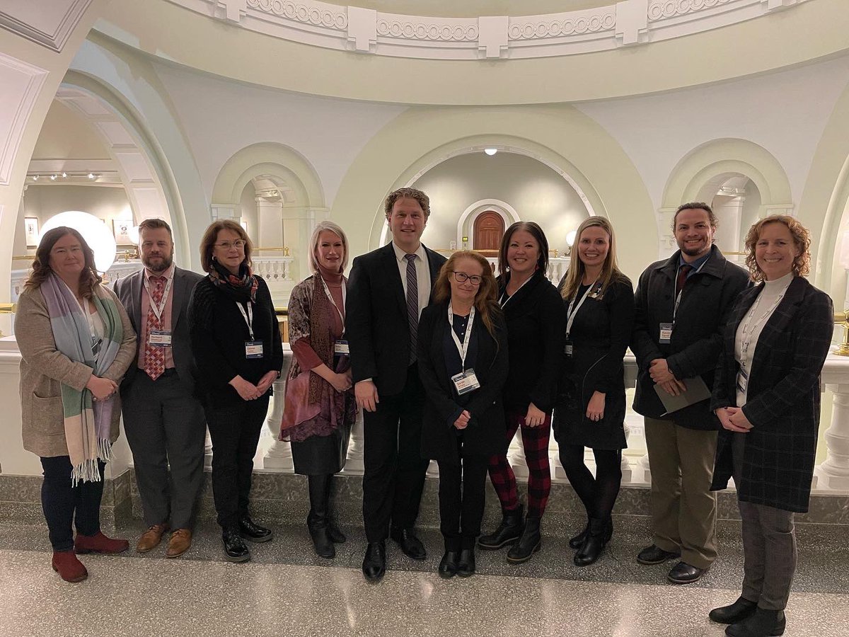JSchmidtRempel's tweet photo. That’s a wrap for #teamleth 2023. Great 3 days of meetings with our provincial officials. I’m always proud to share what we’re working on in our city &amp; area &amp; advocate for what our province can do to help us achieve our goals. #yql #lethbridge We achieved that again this year. https://t.co/zZMcvHA8h4