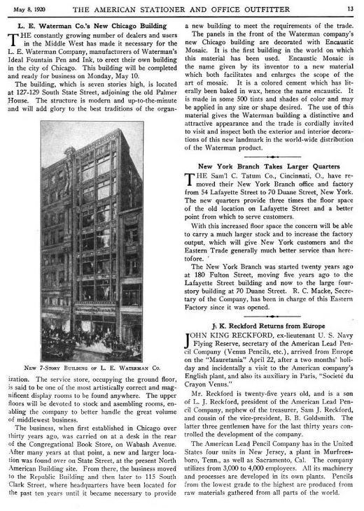 Pres_Chicago's tweet photo. This is the long-threatened Waterman Building at 129 South State St by Holabird and Roche in 1919.

Plans to renovate it into a boutique hotel in 2019, but Covid happened.

Interesting history written up in Preservation Chicago's 11/18 newsletter. 

https://t.co/KKaDiDTeur https://t.co/r5MdVtNVps