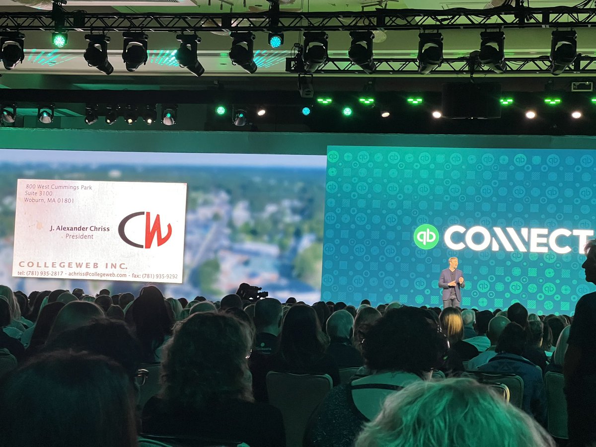 So cool that <a href="/acce/">Alex Chriss</a> had a business prior to joining <a href="/Intuit/">Intuit</a>, making great points about the role of accounting pros helping small biz success! #QBConnect 2022