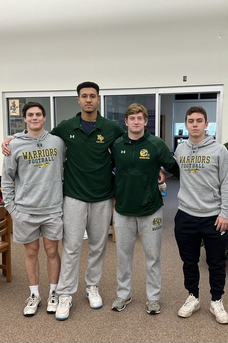 Congratulations Hockomock League - Kelley-Rex All-Stars - Kyle Abbott, <a href="/sesay_chris/">Chris Sesay</a> <a href="/willastorino/">Will Astorino</a> <a href="/mattkelley_7/">Matt Kelley</a> ! And Honorable Mention to <a href="/theNateKearney1/">Nate Kearney</a>! Well done boys. #warriorpride #hardworkpaysoff #hockomock