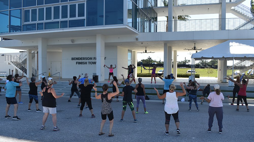 #Zumba is at NBP this Saturday! Join us at 10 a.m. at the finish tower for a total workout led by Yael Campbell, combining cardio, muscle conditioning, balance and flexibility, boosted energy. Class fee is $5 cash. See you here... and if you miss it, it's back at 10 a.m. Dec. 17!