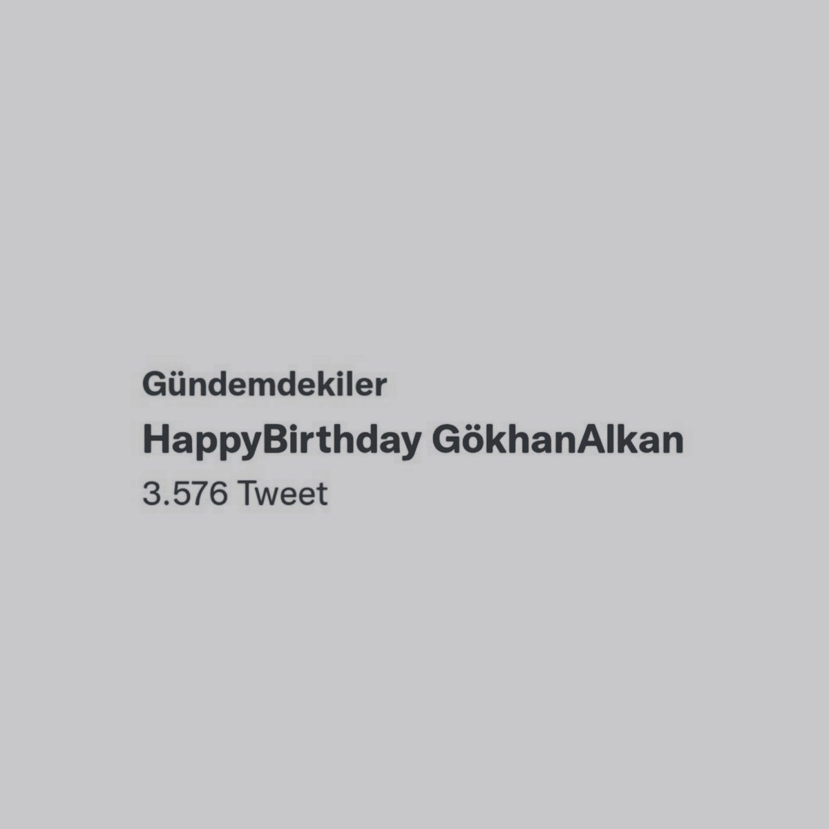eh güzel manzarayı izleyelim bakalım..
❤🎉

HappyBirthday GökhanAlkan