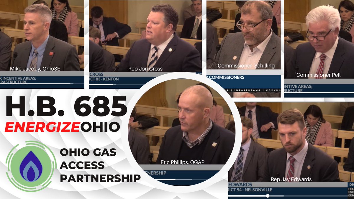 Thanks Rep Jon Cross &amp; <a href="/JayEdwardsOhio/">Jay Edwards</a> for sponsor testimony w/Eric Phillips, Mike Jacoby/<a href="/Ohio_SE/">OhioSE</a>, Commissioner Pell/<a href="/AdamsCountyOH/">Adams County</a> Commissioner Schilling/ <a href="/WashingtonCoOH/">Washington County OH</a>.  Bringing great energy to the room to EnergizeOhio