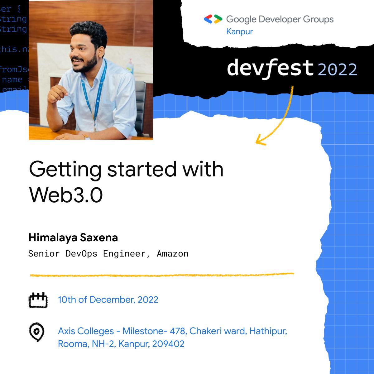 gdg_kanpur's tweet photo. The Sixth speaker from our notable panel: Himalaya Saxena (@himalaya_saxena)

#Gdgkanpur #devfestkanpur #devfest2022 #devfest2022 #googledevelopers #google #developer #speakers https://t.co/kb6XetpsoV