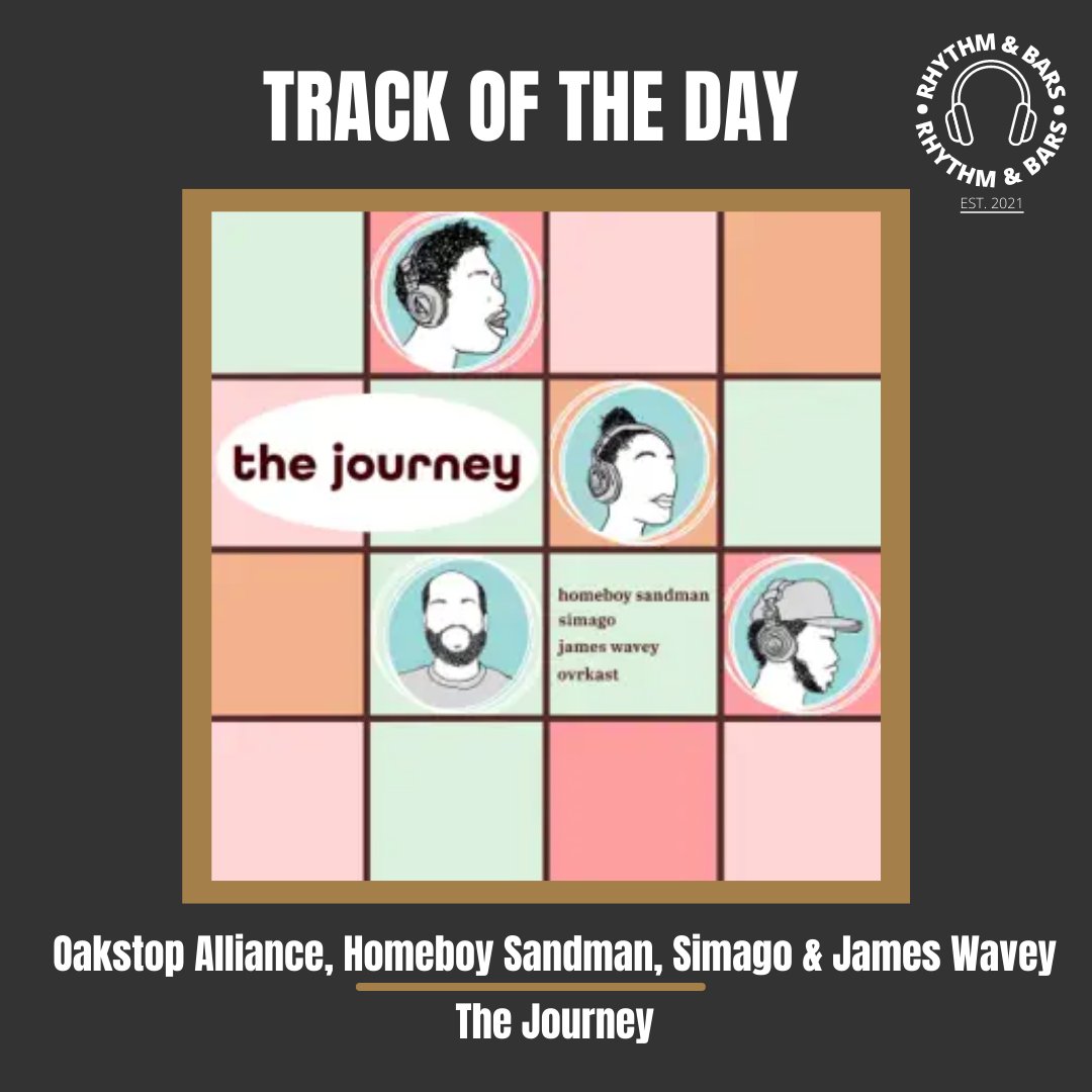 RhythmandBars's tweet photo. TRACK OF THE DAY 🎧

Mean new track from #OakstopAlliance #HomeboySandman #Simago &amp; #JamesWavy 🧨

#TheJourney is our #TOTD 💿

Really feeling this one - check it out! 

#TOTD #NewMusic #HipHop https://t.co/HYpxT8G9XR