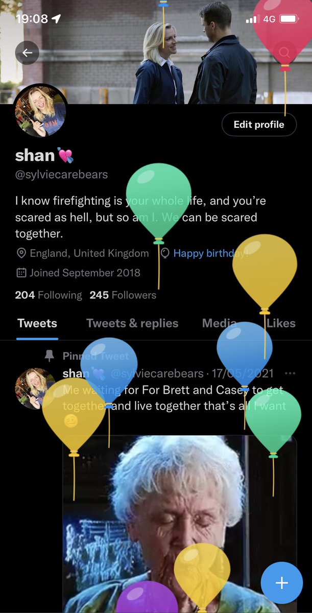Oh I do love when there’s balloons 🥳🎂