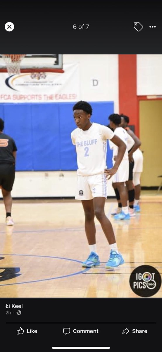 dcstevns's tweet photo. @johnvarlas give us a shoutout at Bluff City.  We beat Freedom Prep 100-71 and sophomore stand out JAkeel Truss had 32 last night.   He already has one offer from East Tennessee. https://t.co/kSgT45iKsD