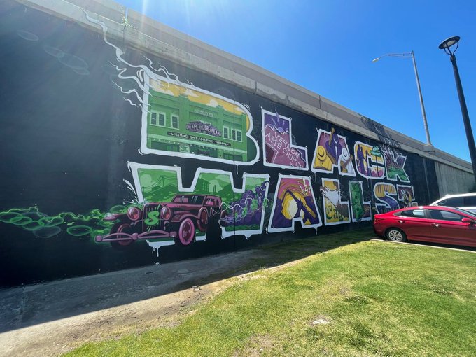 Murals Across Oklahoma. Greenwood District in Tulsa, Oklahoma!