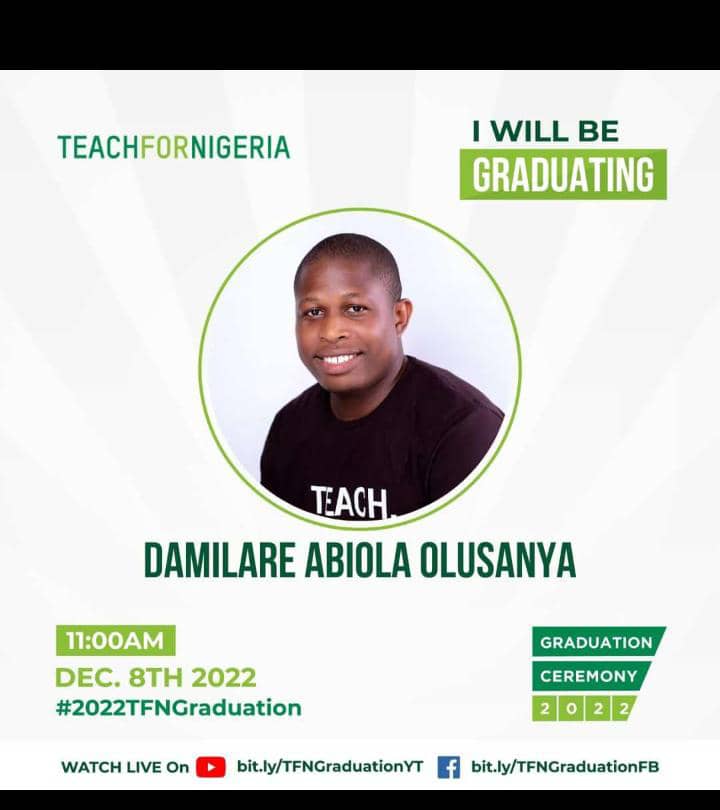 Damiabiola2's tweet photo. @Teach4Nigeria  gave me the opportunity I probably would never have.. The trainings, supports and all round mentorship from everyone contributed greatly to my success as I have rapidly experience growth in all ramifications of life. I will forever be a part of this greatcommunity https://t.co/2kL7isyk6t