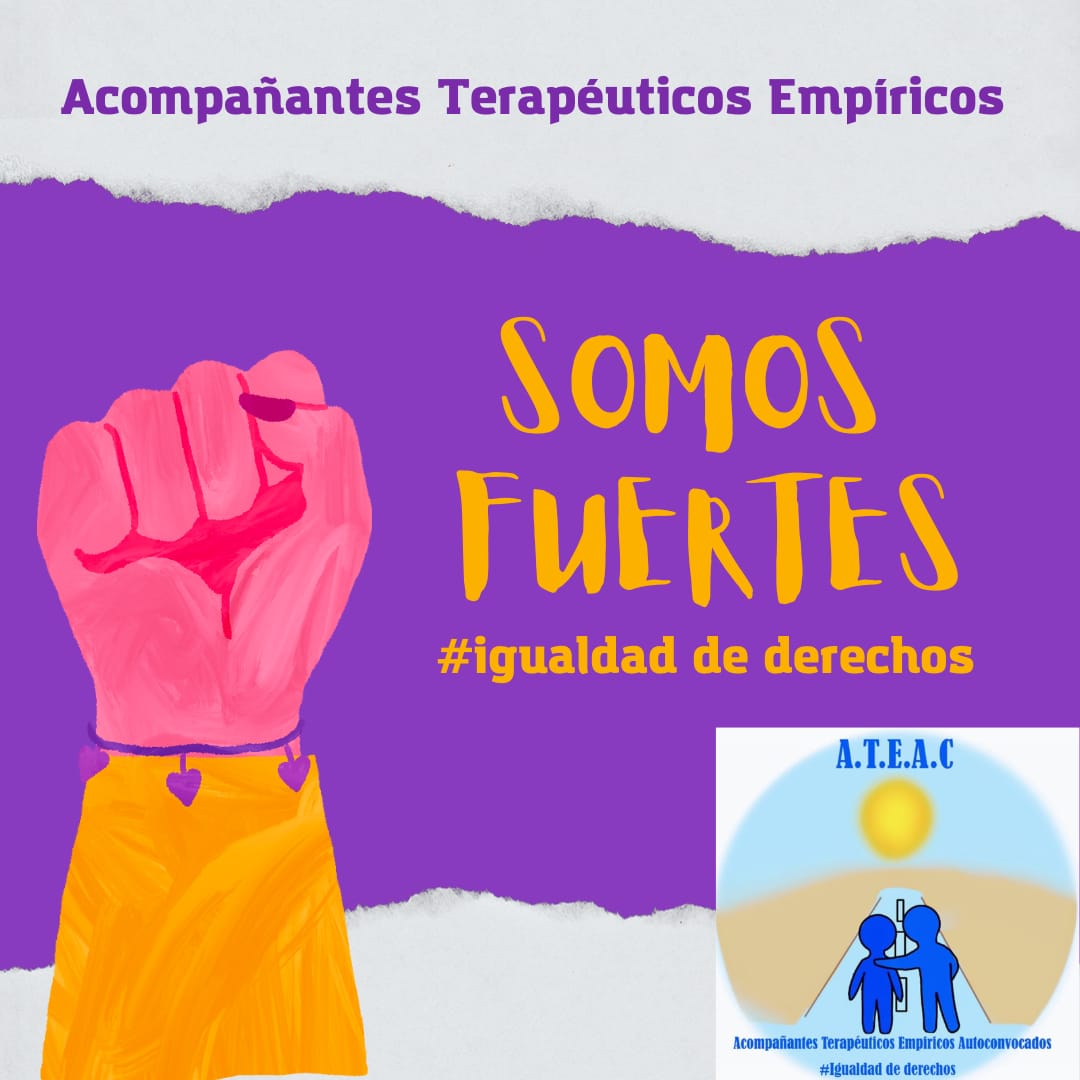 ATEAC_'s tweet photo. Las y los acompañantes Terapéuticos Empíricos nos unimos para ser reconocidos por el sistema Educativo formal, somos una realidad y queremos hacer oir nuestra voz !
#Ateac
#ATsempíricos https://t.co/icFrlasTHw