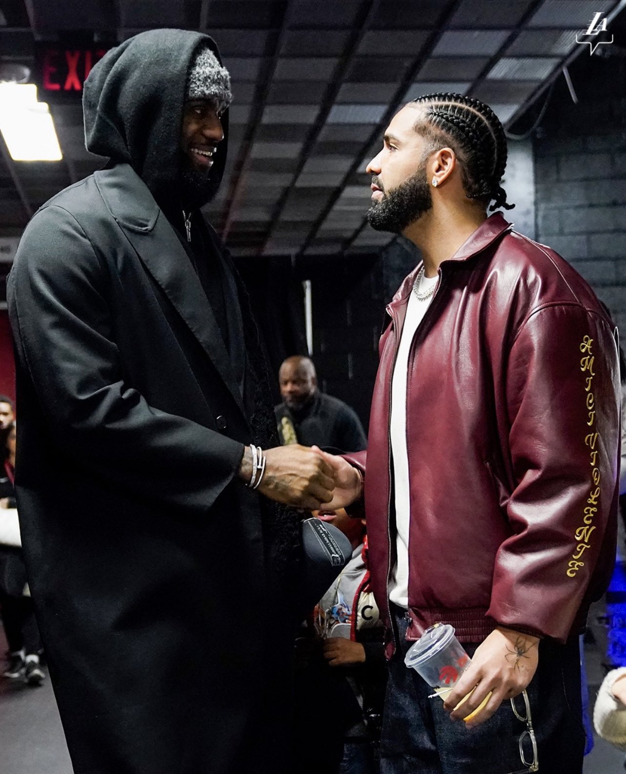 Drake and deals lebron