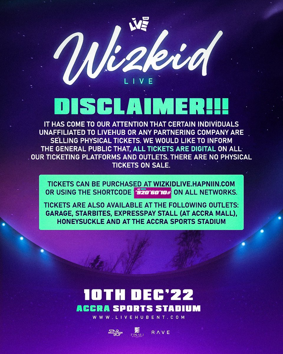 ATTENTION ‼️‼️‼️
.
.
#wizkid #wizkidlive #WizkidLiveAccra