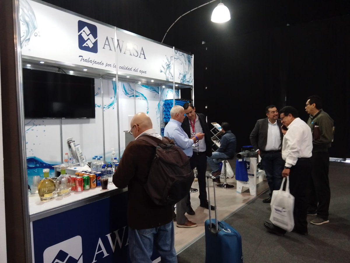AWASA_GDL's tweet photo. Último día en la Expo ANEAS Irapuato 2022. Los invitamos a que nos acompañen.¡Te Esperamos! Stand #93. ¡Trabajando por la Calidad del Agua! https://t.co/sTLq1nyafV