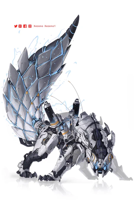 Monster Hunter x Mecha Future variant 