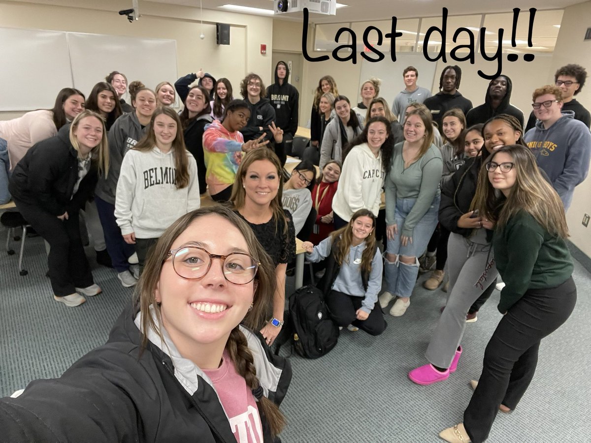kirstenh1778's tweet photo. How it started vs how it’s going! We cohort students into bio first year and we get to see evolution like this first-last day. They get to know each other and faculty and build meaningful connections that last. I look forward to our journey together the next 4 years❤️@BryantUniv https://t.co/6e0yH9RVC7