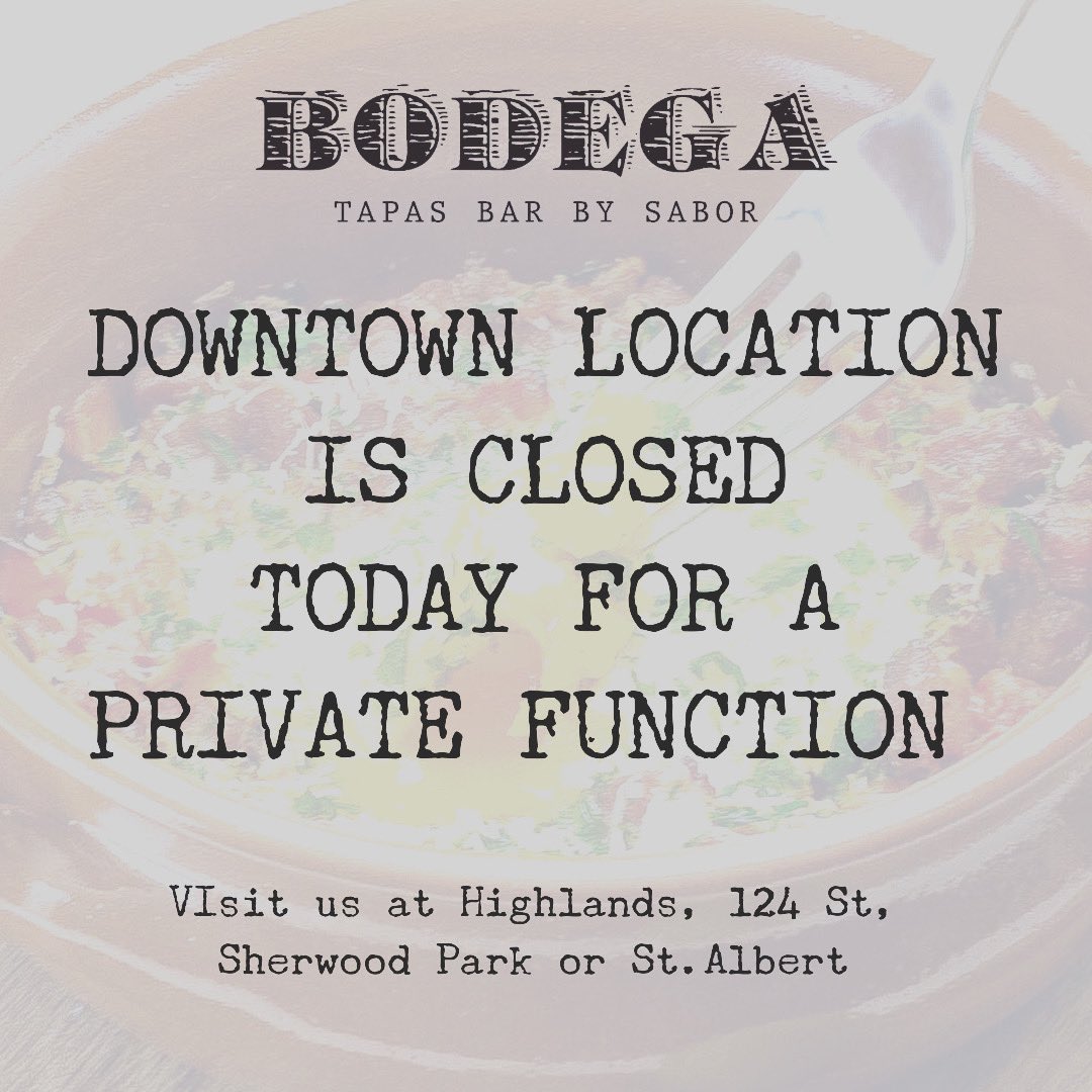 Bodega Tapas Bar by SABOR tweet media