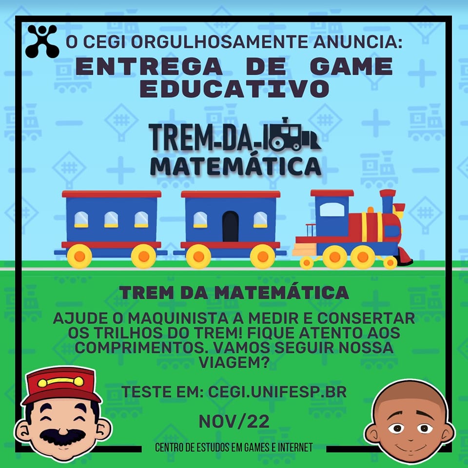 unifesp's tweet photo. O CEGI/Unifesp está com novos #JogosEducativos disponíveis de forma gratuita. Destinados a crianças do 3.° ano do ensino fundamental e surdos(as), #jogos são para uso em computador: https://t.co/6DZzMiUjtw. #unifesp #somosunifesp #unifespsjc #ict #cegi #educação https://t.co/K4LrdXkP6n