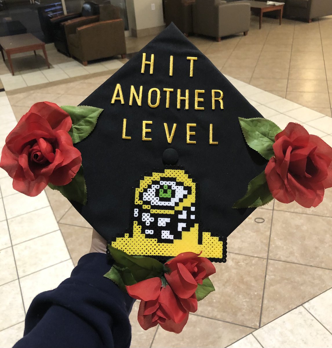 cash_like_money's tweet image. I’m really happy with the way this turned out 💚👁💚 @Subtronics 
I’M FINALLY GRADUATING 🥳 #cyclopsarmy