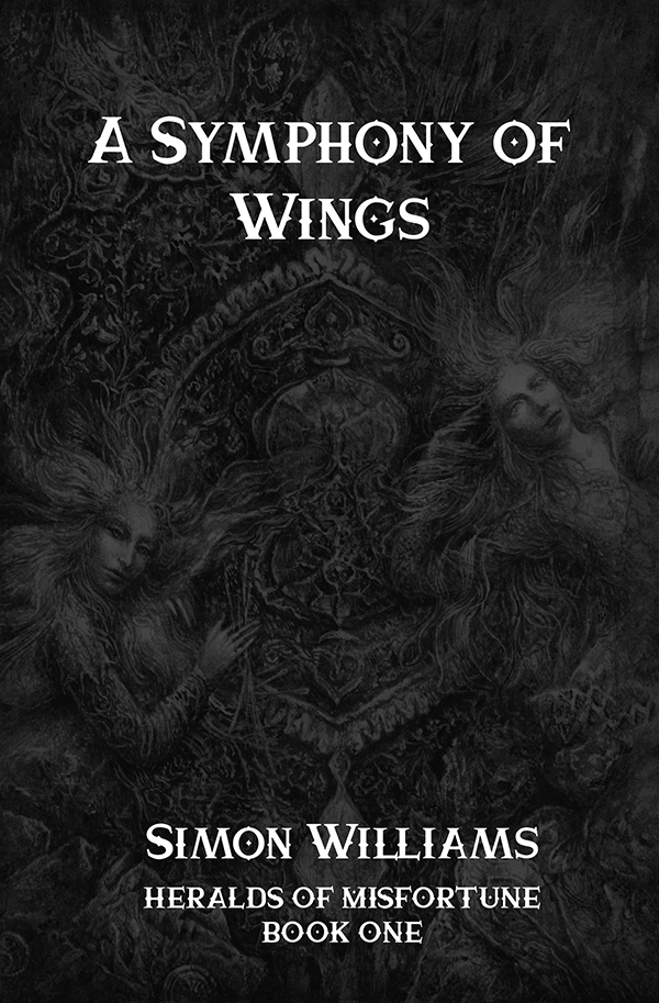 SWilliamsAuthor's tweet photo. I’m excited to announce that the cover for the first Heralds of Misfortune book, A Symphony of Wings, has been created- or rather, there are two slightly different versions at this point. Have a look and let me know what you think- and which one you prefer... https://t.co/ShMhd4izaK